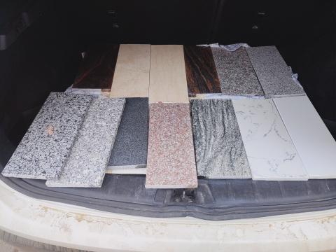 Pervaze din marmura, granit si compozit