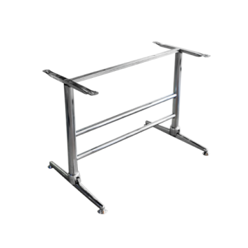 Picior, baza din metal pentru blat dreptunghiular Raki crom