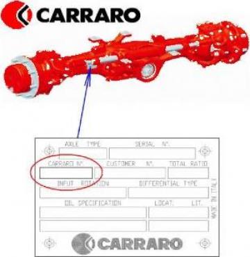 Piese Carraro 136671 - Tractor Claas Ares 735