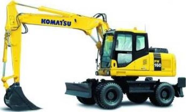 Piese excavatoare pe roti Komatsu