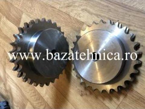 Pinion dublu, roata de lant 3-4 x7-16, Z=27