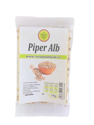 Piper alb boabe 1 kg, Natural Seeds Product
