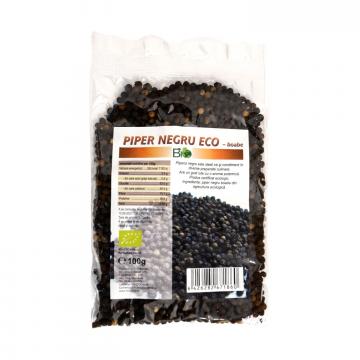 Piper negru boabe eco bio 100g