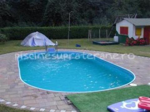 Piscina ingropata ovala