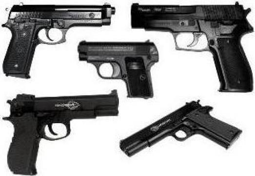 Pistol Airsoft cu arc metal