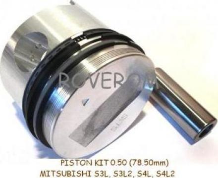 Piston kit 0.50 Mitsubishi S3L, S3L2, S4L, S4L2 (78.50mm)