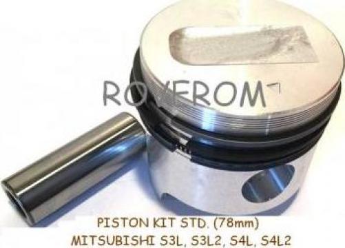 Piston kit STD. Mitsubishi S3L, S3L2, S4L, S4L2 (78mm)