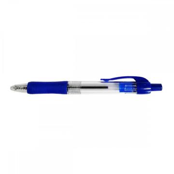 Pix cu gel cu mecanism WB, grip, 0.7 mm, albastru