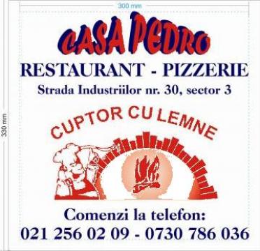 Pizza la cuptor cu lemne Casa Pedro