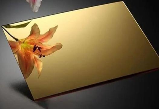 Placa acrilica PMMA oglinda Gold 2mm - 2050x3050mm