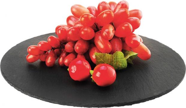 Placa ardezie rotunda pivotanta pentru servire 30 cm