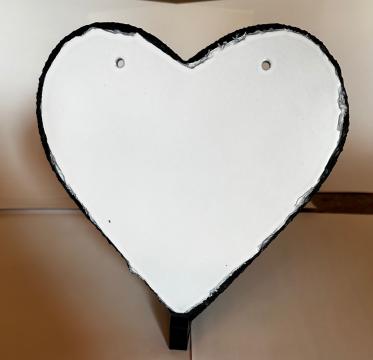 Placa ardezie sublimabila inima
