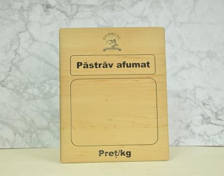 Placa gravata