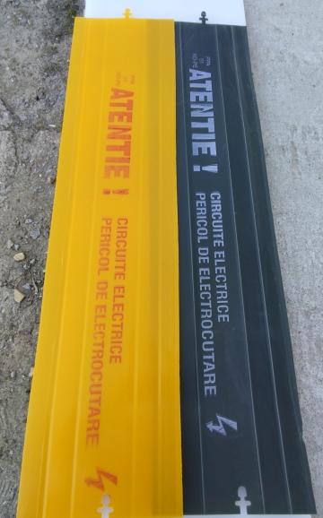 Placa protectie-avertizare cablu electric 1000x200x2mm