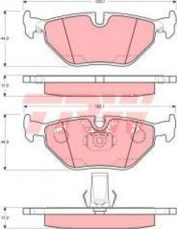 Placute frana spate (Bmw E39)