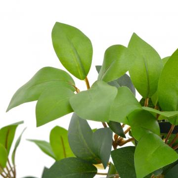 Planta artificiala dafin cu ghiveci, verde, 120 cm