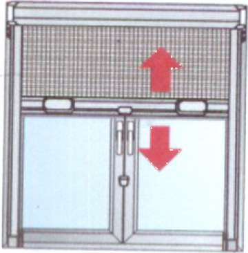 Plasa insecte - rulou