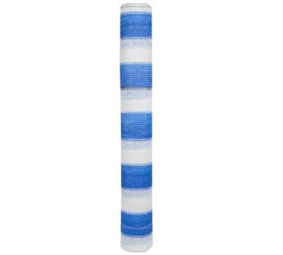 Plasa umbrire multicolor Alb-Albastru 50x2 metri [GU] 95%
