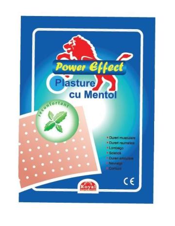 Plasturi antireumatici menthol 12 cm x 18 cm