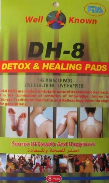 Plasturi pentru vindecare si detoxifiere Detox Healing DH-8