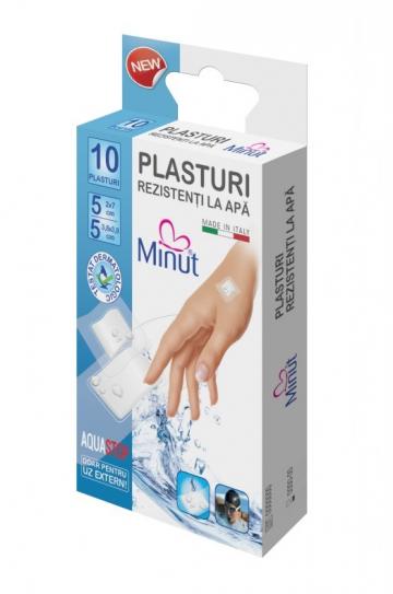 Plasturi rezistenti la apa Minut - 10 buc