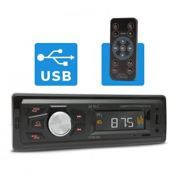 Player auto M.N.C Stream cu telecomanda (AUX/USB/SD/MMC)