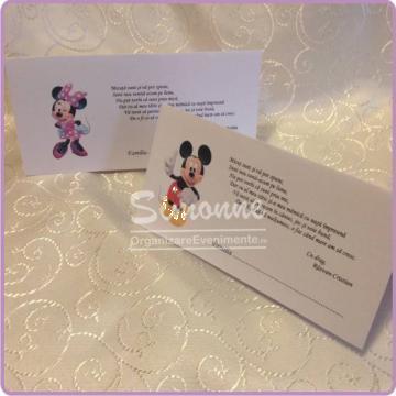 Plic de bani Mickey sau Minnie Mouse