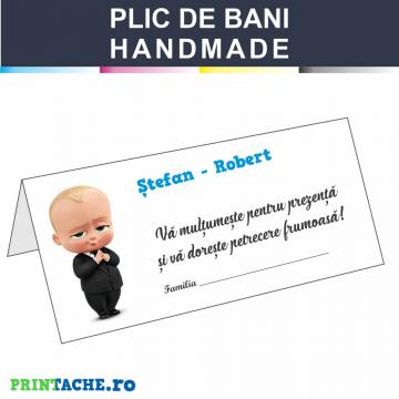 Plic de bani handmade - Baby Boss