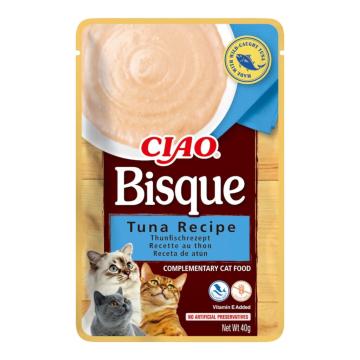 Plic hrana caini Bisque Reteta de Ton 40g - Churu