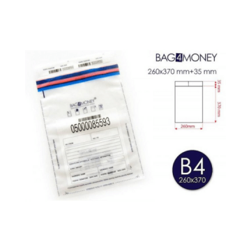Plic securizat transparent B4 260x370 mm
