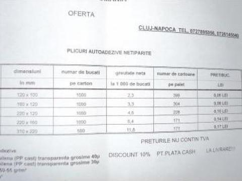 Plicuri autoadezive
