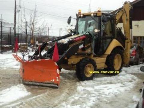 Plug de zapada in V pentru buldoexcavator Caterpillar