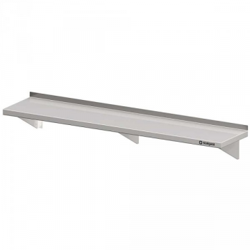 Polita inox de perete simpla 1400x400x170 mm