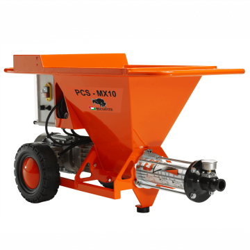 Pompa beton PCS-MX10 Capacitate 30L, Motor 230V, 2,2 kW