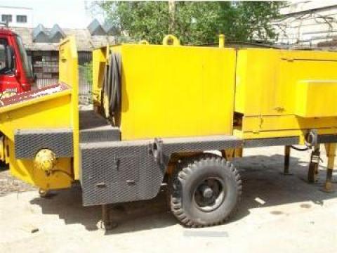 Pompa de beton tractabila