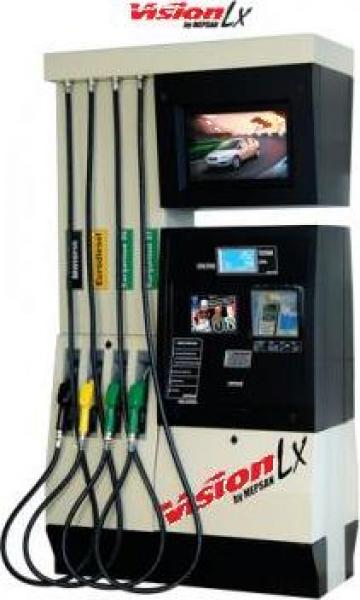 Pompa de distributie carburant multimedia