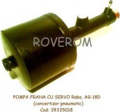 Pompa frana cu servo (convertizor pneumatic) Raba, AG-180