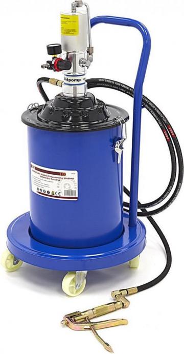 Pompa pneumatica de gresat 50:1 mobila de 20 litri