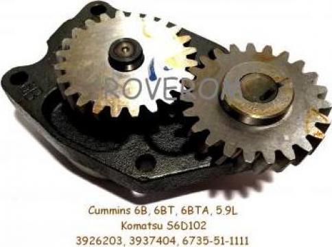 Pompa ulei Cummins 4BT, 6B, 6BT, Komatsu S6D102E