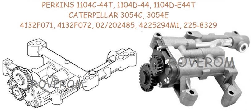 Pompa ulei Perkins 1104C-44T, 1104D-44, Caterpillar 3054C