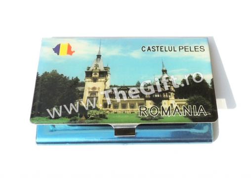Port card metalic, Castelul Peles