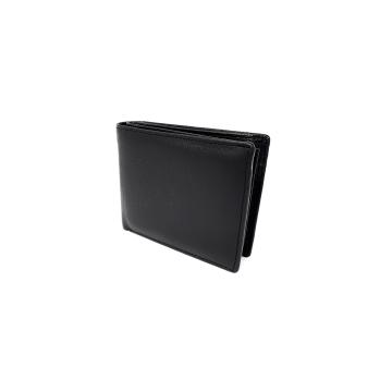 Portofel barbatesc din piele naturala negru Hassion 623