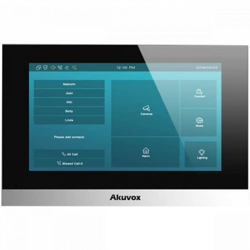 Post de interior IP SIP Akuvox C315N monitor de 7 inch