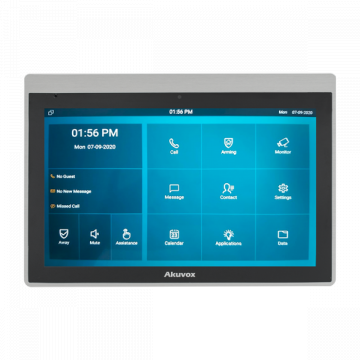 Post de interior IP SIP Akuvox IT83A monitor de 10 inch PoE