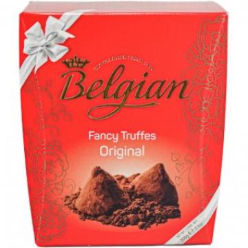 Praline ciocolata Belgian Fancy Truffes Original 200g