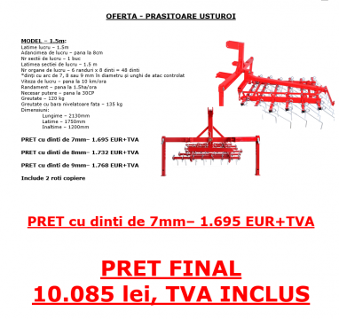 Prasitoare usturoi