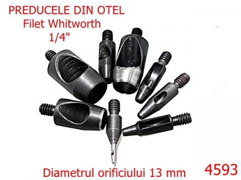 Preducea din otel  13 mm otel negru 4593