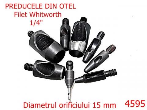 Preducea din otel  15 mm otel negru 4595