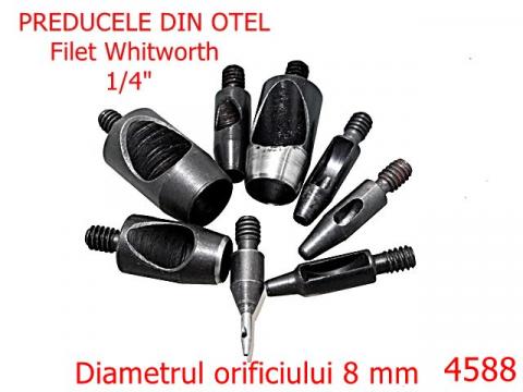 Preducea din otel  8 mm otel negru 4588