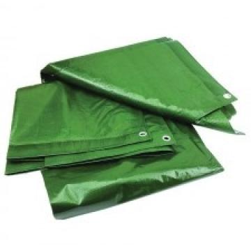 Prelata cu inele 120 g/mp, 3 x 4 m, verde
